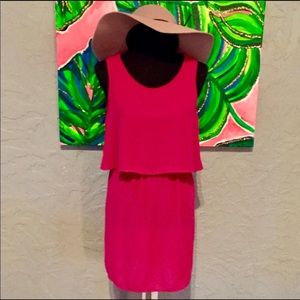 💕Anthropologie💕 Medium Paper Crane Pink Dress